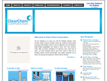 Tablet Screenshot of clearchem.in